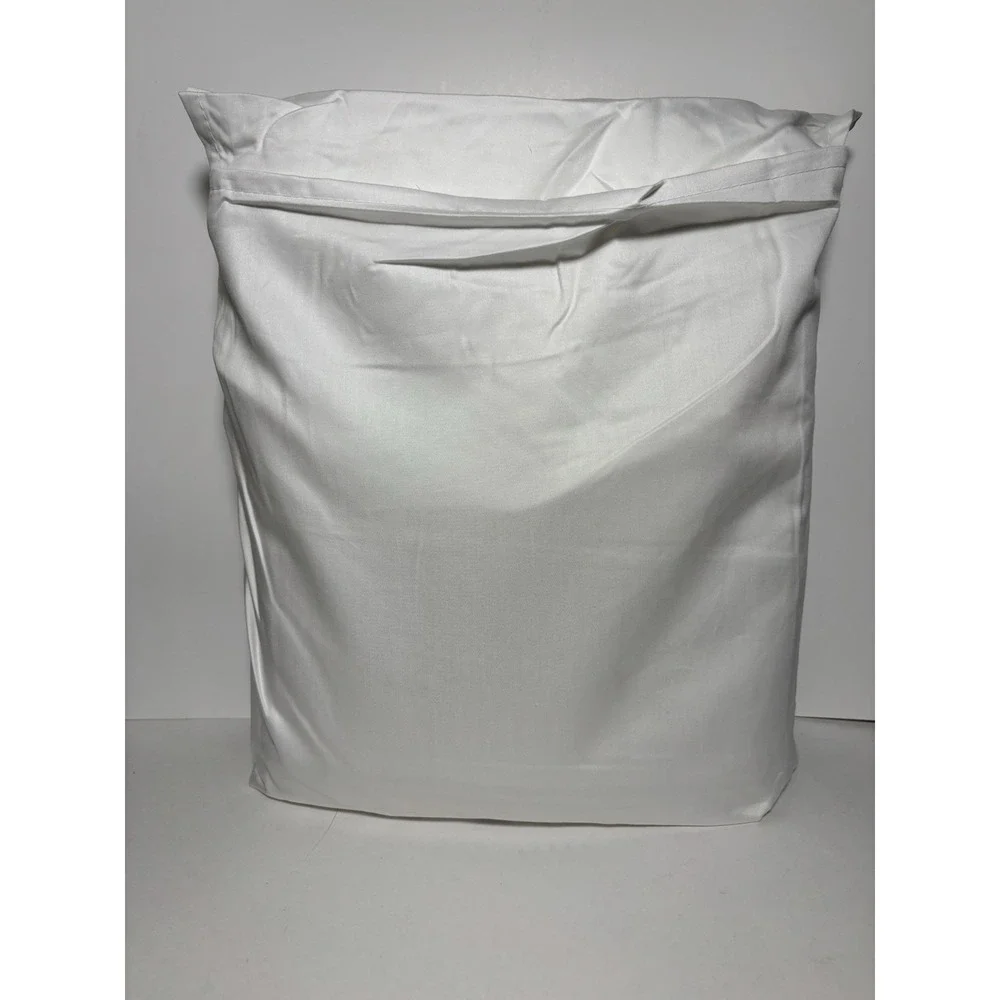 Lane Linen 1000 TC Egyptian Cotton King Sheet Set White Luxury Sateen NIP